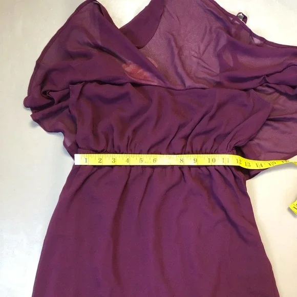 Merlot Show me your mumu bridesmaids dress S - Picture 7 of 11